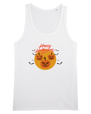 Happy Halloween Night White
