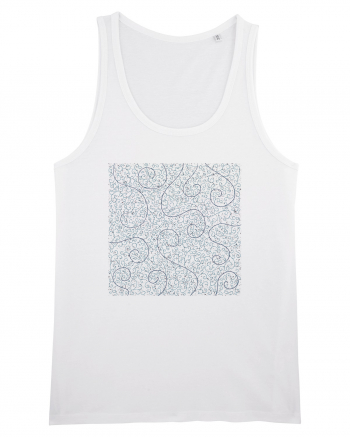 Roots Blue White