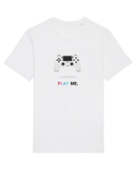 Play me. Tricou mânecă scurtă Unisex Rocker