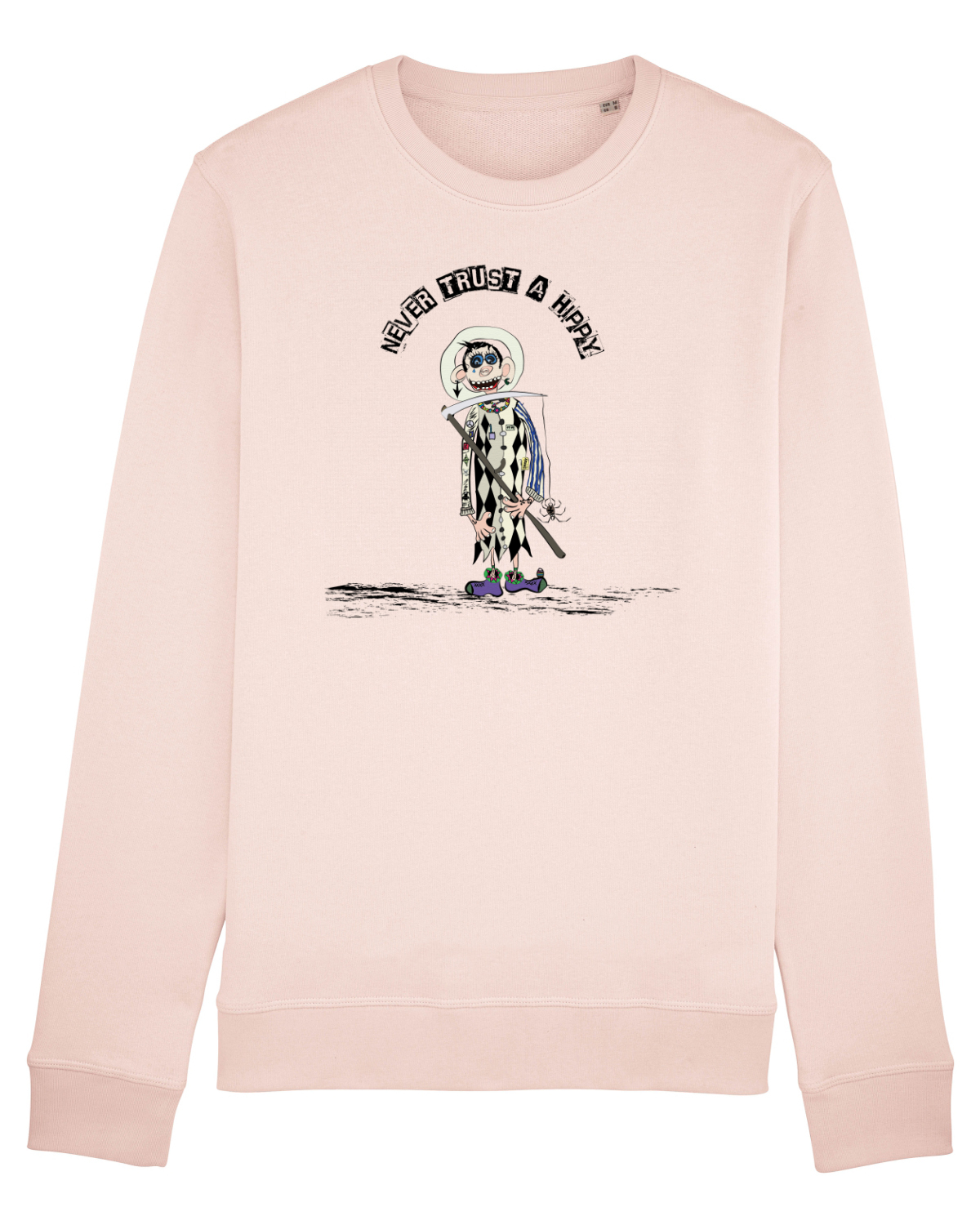 Bluză mânecă lungă Unisex Rise Candy Pink