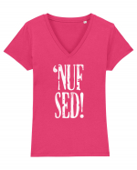 Enough Said! - 'Nuf Sed! Tricou mânecă scurtă guler V Damă Evoker