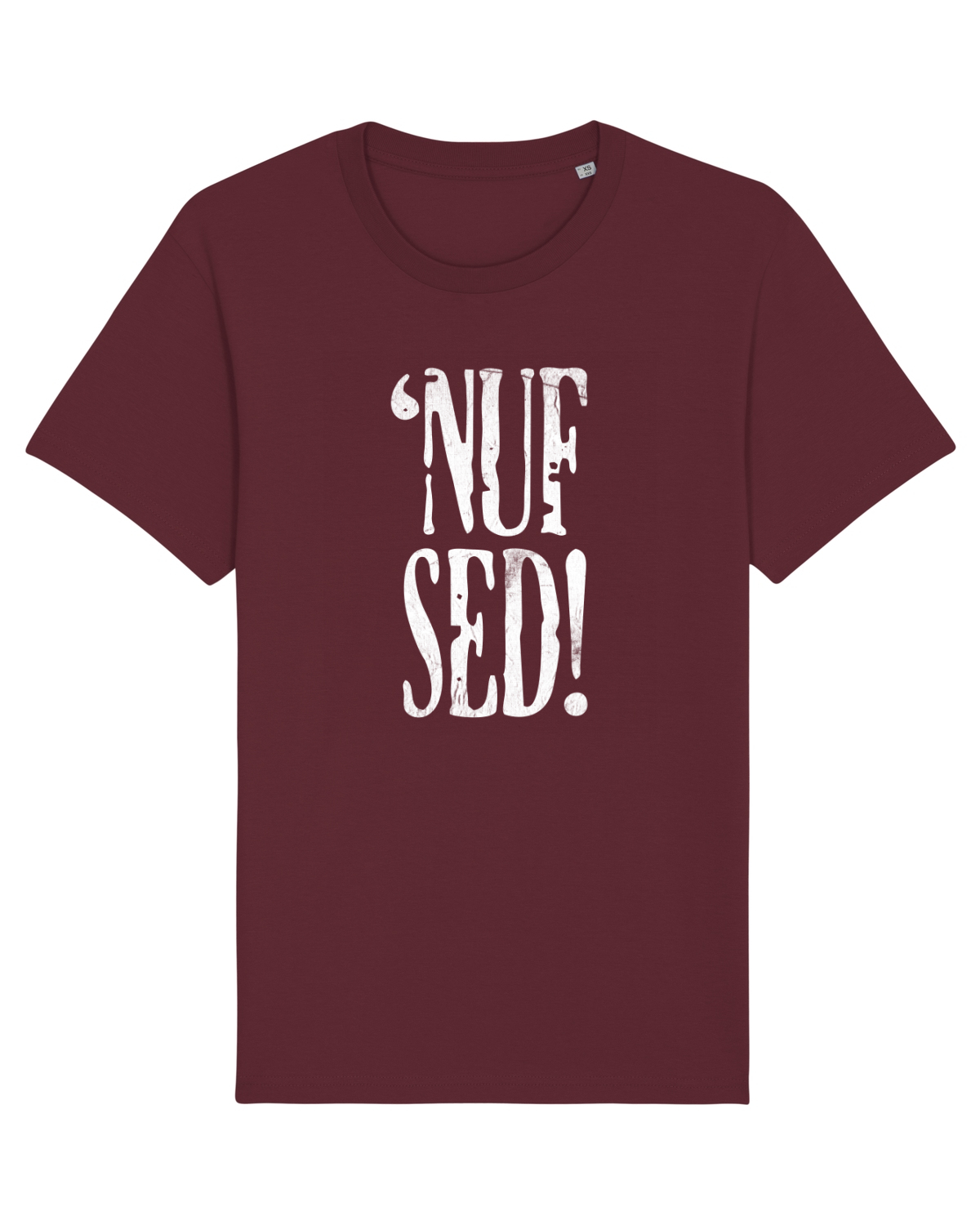 Tricou mânecă scurtă Unisex Rocker Burgundy