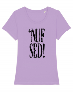 Enough Said! - 'Nuf Sed! Tricou mânecă scurtă guler larg fitted Damă Expresser