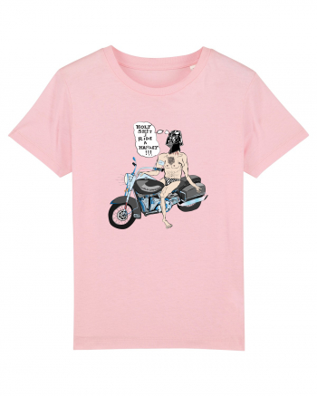 darth vader with harley Cotton Pink