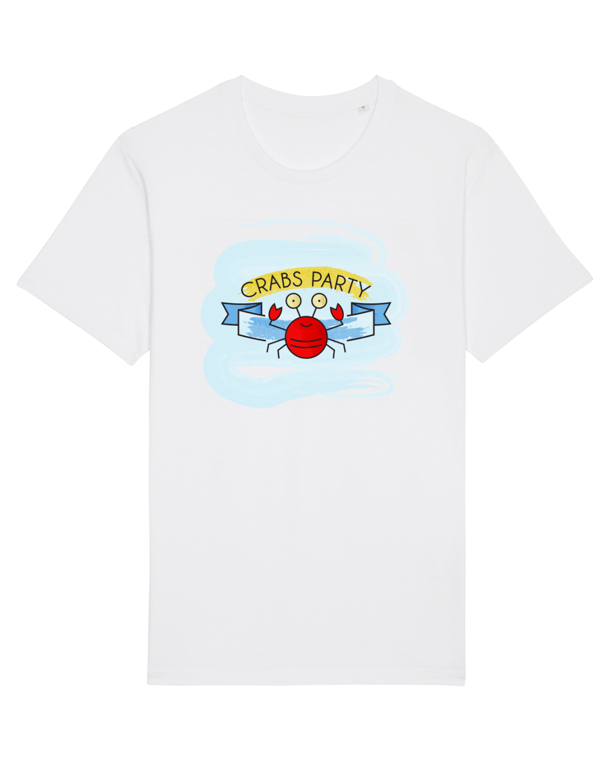 Tricou mânecă scurtă Unisex Rocker White