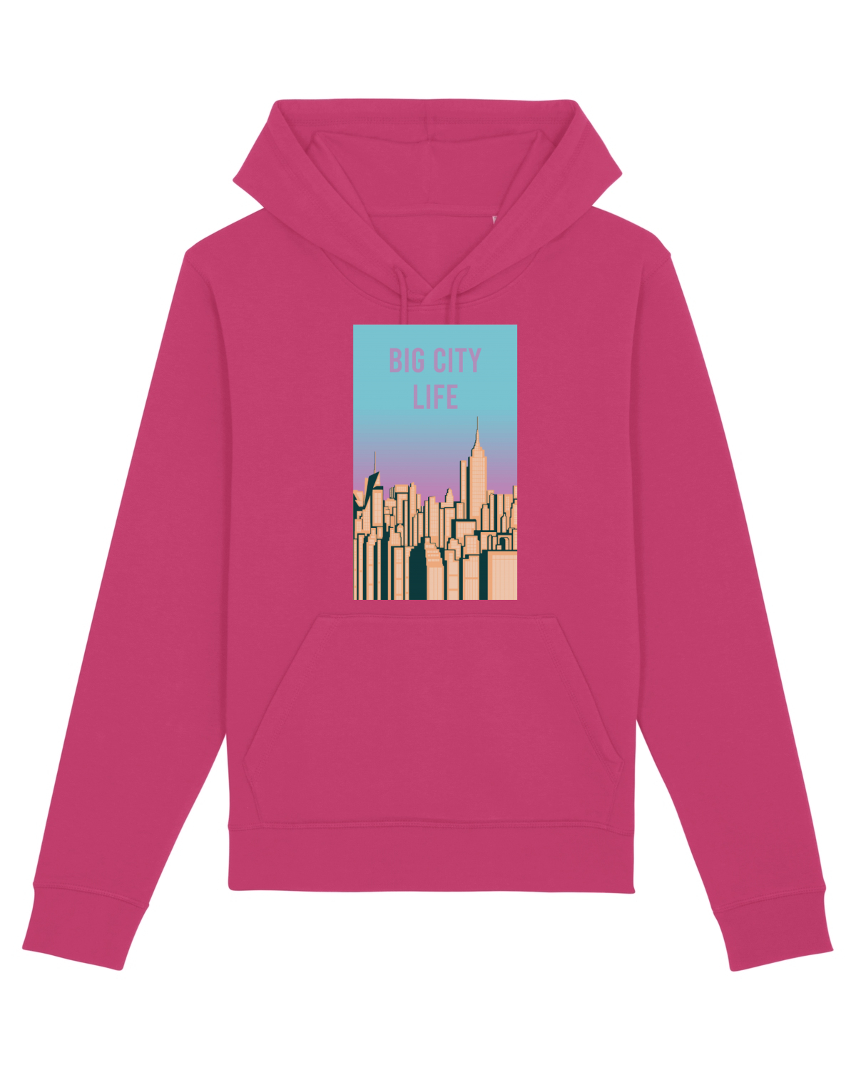 Hanorac Unisex Drummer Raspberry
