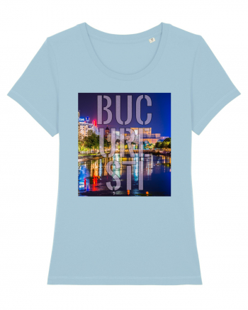 Bucurestiul noaptea Sky Blue