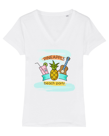 Petrecere tropicală White
