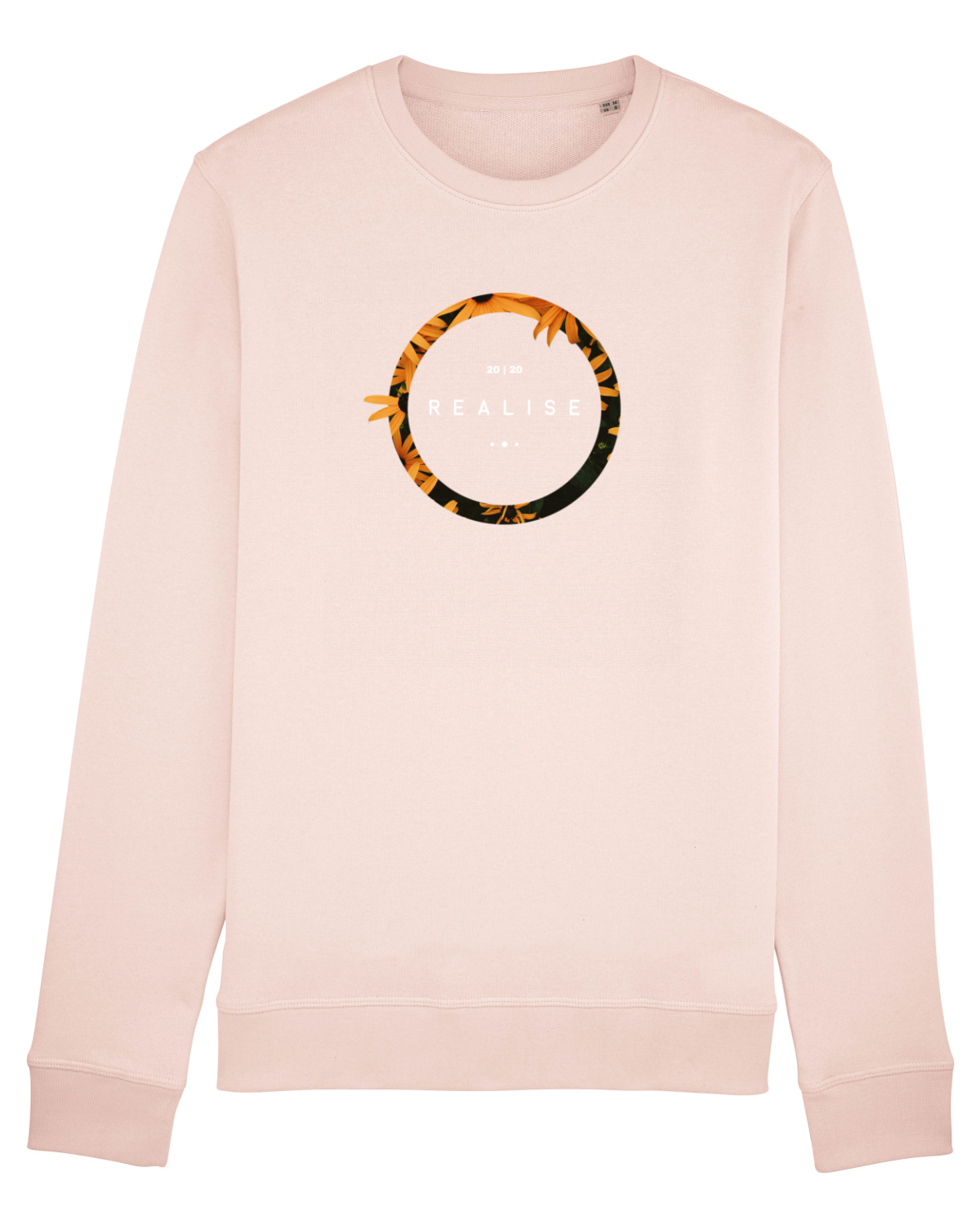 Bluză mânecă lungă Unisex Rise Candy Pink