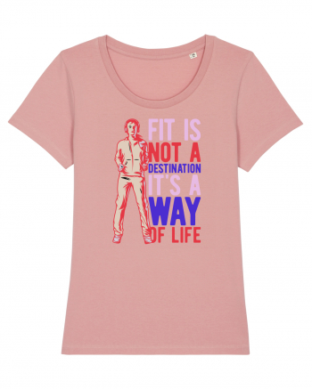 Fit is not a destination Canyon Pink