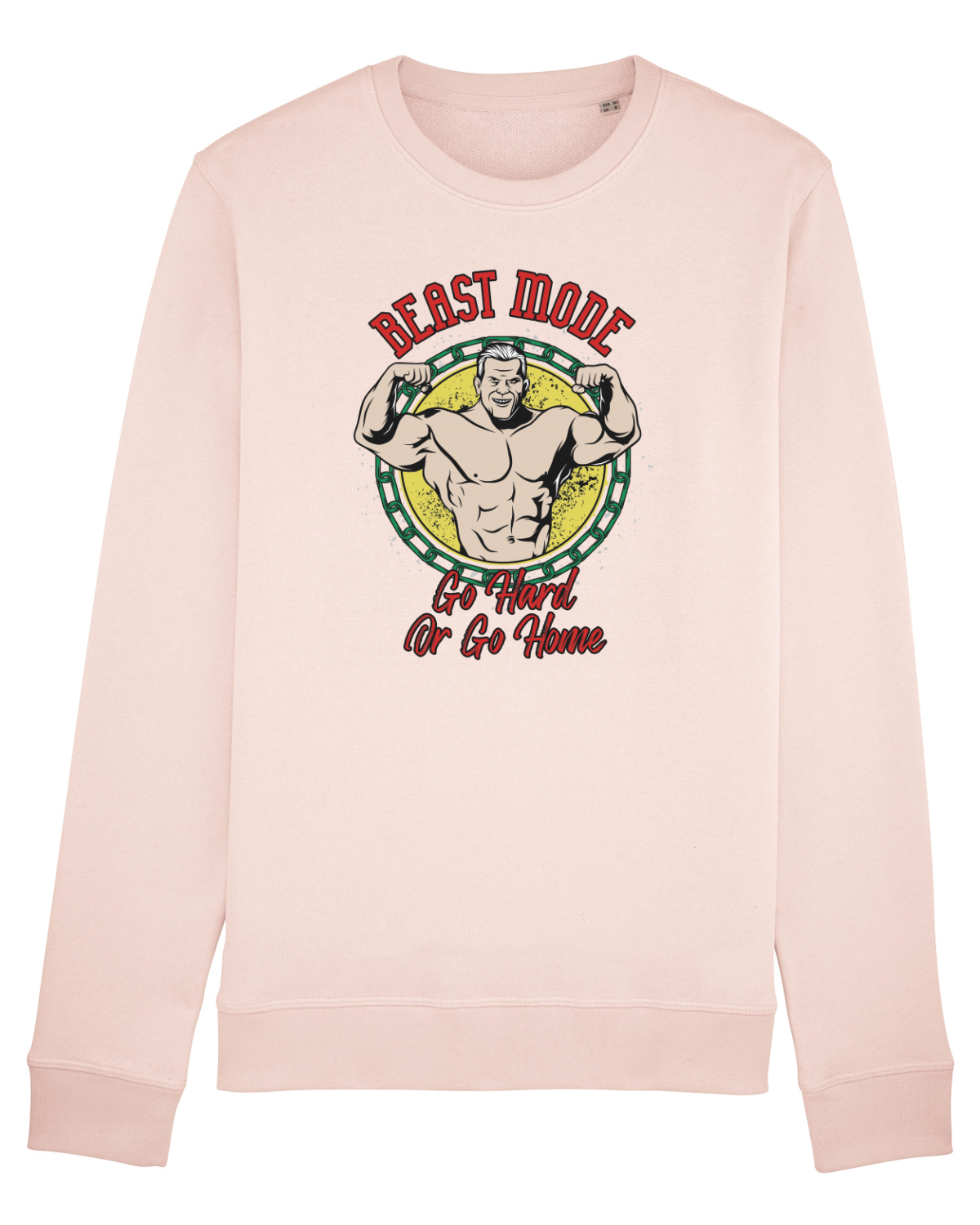 Bluză mânecă lungă Unisex Rise Candy Pink
