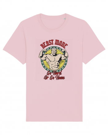 Beast Mode Go Hard Or Go Home Cotton Pink