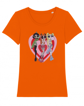 Powerpuff Aesthetic Girls Bright Orange