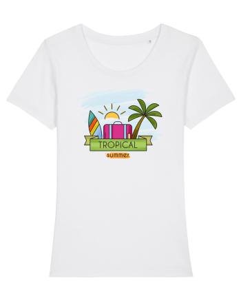 Vacanță tropicală White
