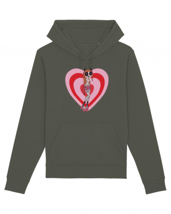 Powerpuff  Blossom Aesthetic Girl Khaki