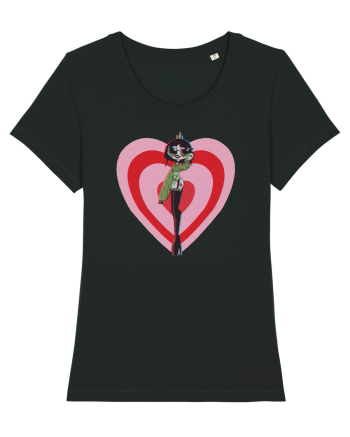 Powerpuff  Buttercup Aesthetic Girl Black