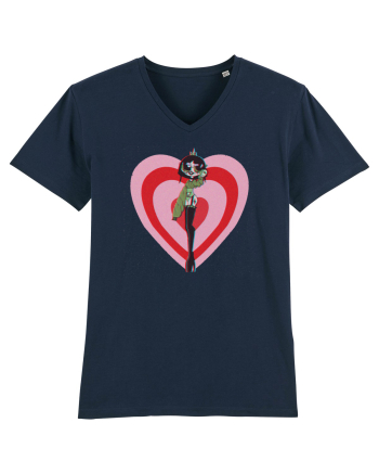 Powerpuff  Buttercup Aesthetic Girl French Navy
