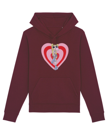 Powerpuff  Bubbles Aesthetic Girl Burgundy