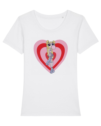 Powerpuff  Bubbles Aesthetic Girl White