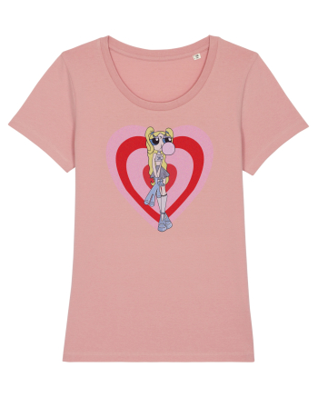 Powerpuff  Bubbles Aesthetic Girl Canyon Pink