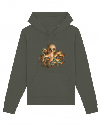 OctoSkull - octopus + skull - caracatita craniu Khaki