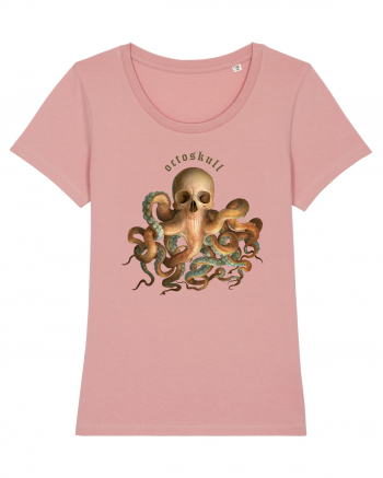 OctoSkull - octopus + skull - caracatita craniu Canyon Pink