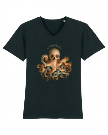 OctoSkull - octopus + skull - caracatita craniu Black