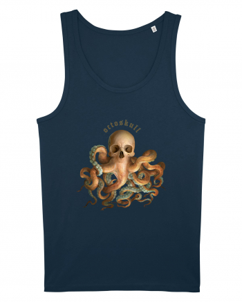 OctoSkull - octopus + skull - caracatita craniu Navy