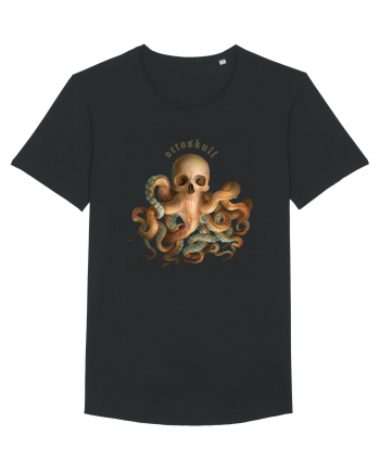 OctoSkull - octopus + skull - caracatita craniu Black