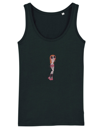 Powerpuff Blossom Aesthetic Girls Black