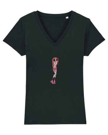 Powerpuff Blossom Aesthetic Girls Black