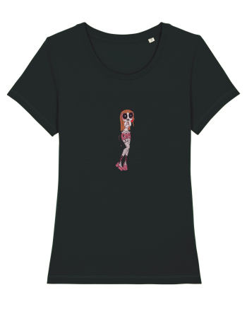Powerpuff Blossom Aesthetic Girls Black
