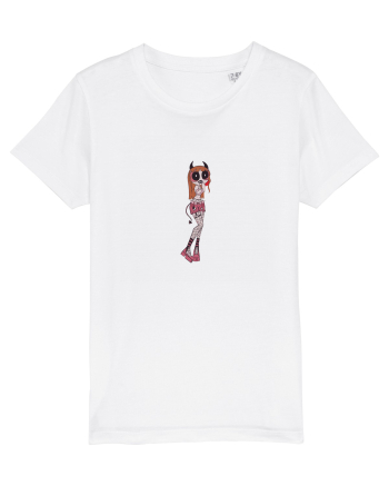 Powerpuff Blossom Aesthetic Girls White