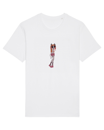 Powerpuff Blossom Aesthetic Girls White