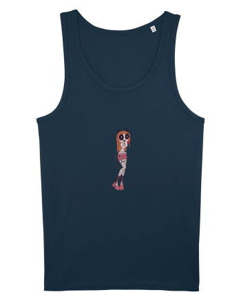 Powerpuff Blossom Aesthetic Girls Navy