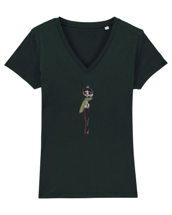 Powerpuff Buttercup Aesthetic Girls Black
