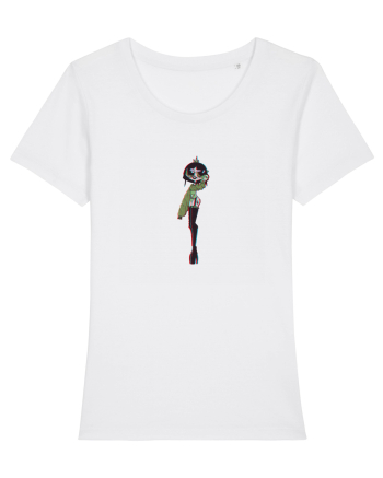 Powerpuff Buttercup Aesthetic Girls White