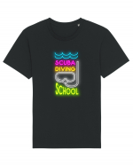 Școala de scufundări Tricou mânecă scurtă Unisex Rocker