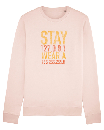 Stay home, wear a mask Candy Pink