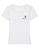 Draw it! Tricou mânecă scurtă guler larg fitted Damă Expresser