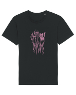 Cat mom / Pisica lu' mama Tricou mânecă scurtă Unisex Rocker