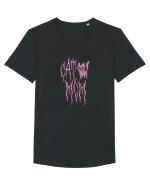 Cat mom / Pisica lu' mama Tricou mânecă scurtă guler larg Bărbat Skater