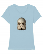 Craniu skulltrooper 01a Tricou mânecă scurtă guler larg fitted Damă Expresser