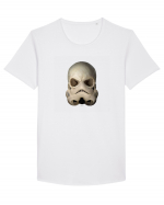 Craniu skulltrooper 01a Tricou mânecă scurtă guler larg Bărbat Skater