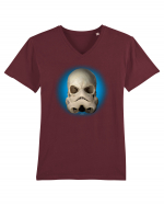 Craniu skulltrooper 01b Tricou mânecă scurtă guler V Bărbat Presenter