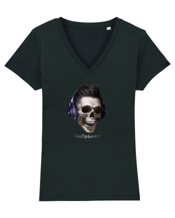 Craniu cu casti - skullphones 13 Black