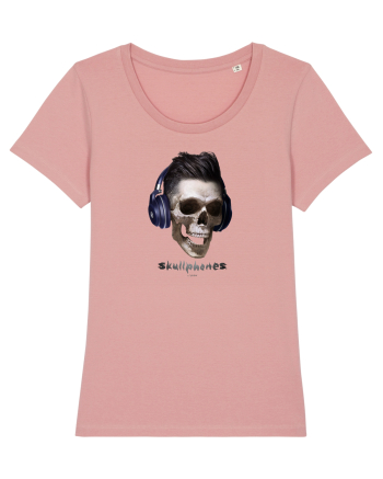 Craniu cu casti - skullphones 13 Canyon Pink