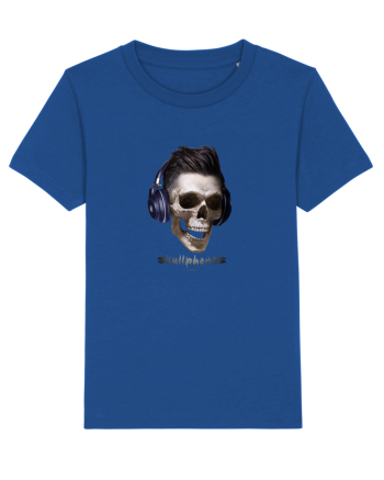 Craniu cu casti - skullphones 13 Majorelle Blue