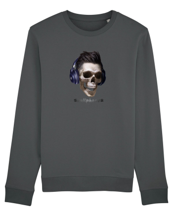 Craniu cu casti - skullphones 13 Anthracite