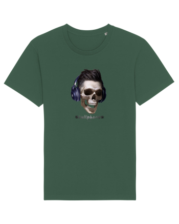 Craniu cu casti - skullphones 13 Bottle Green